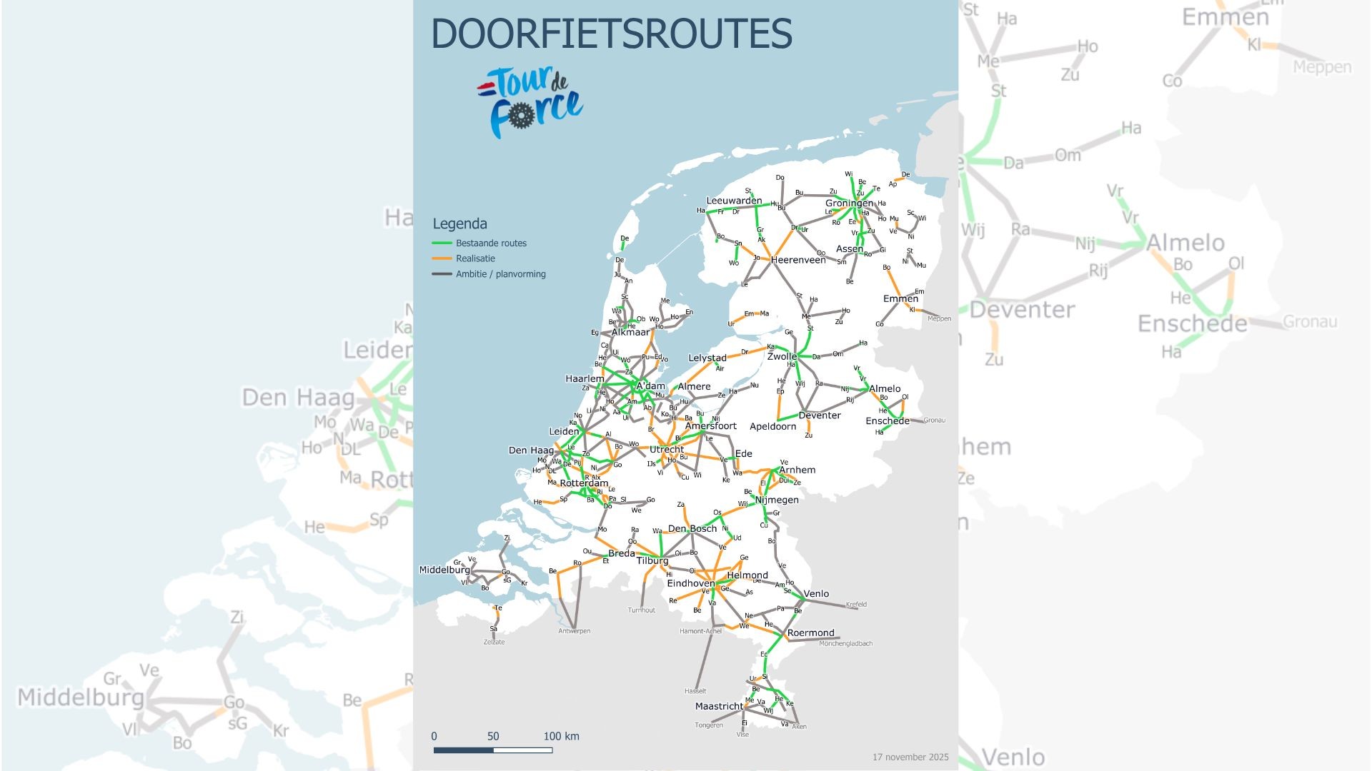 Doorfietsroutes 2025
